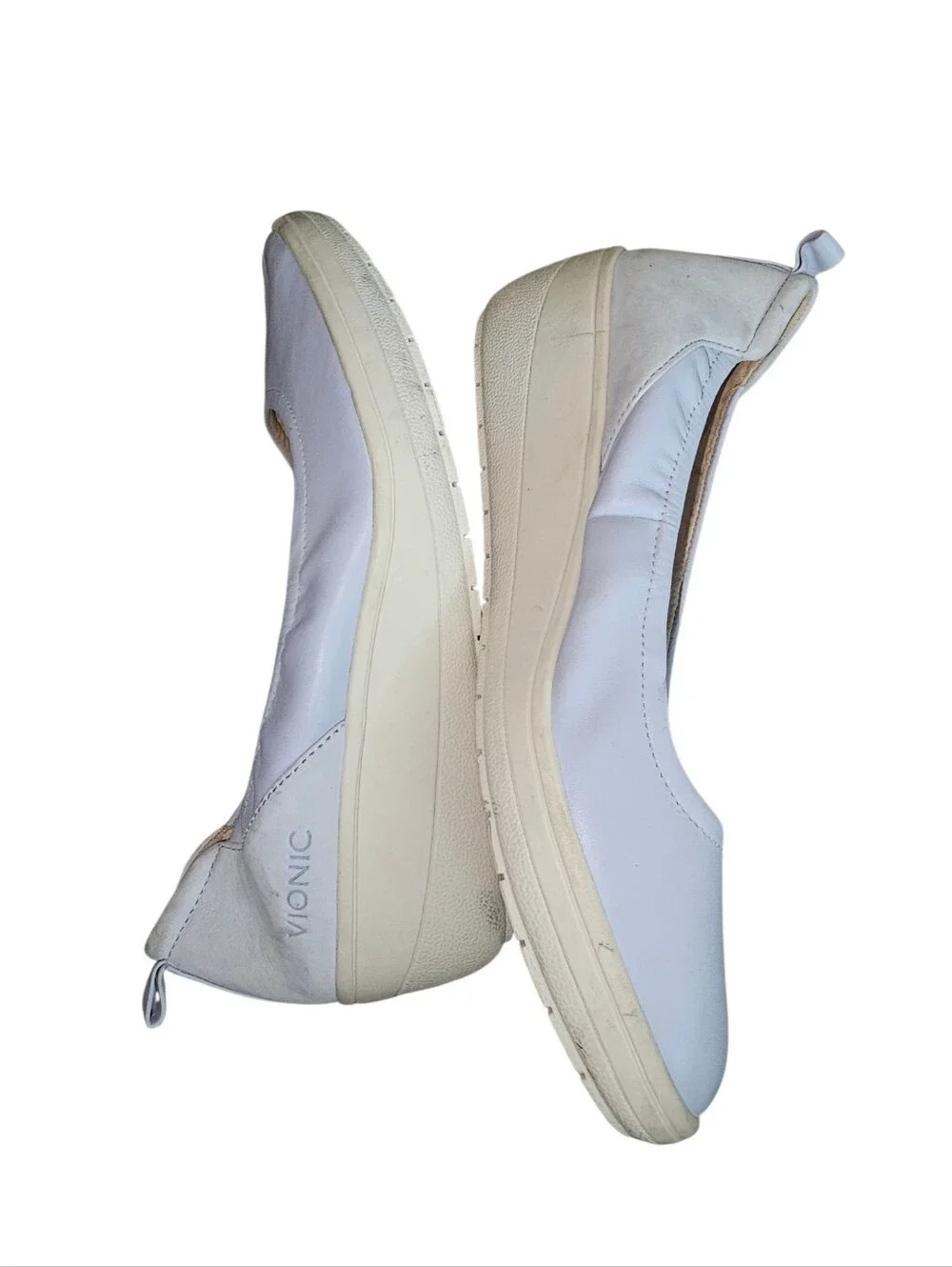 Vionic Women's Slip-On Ballet Flats in Pale Blue